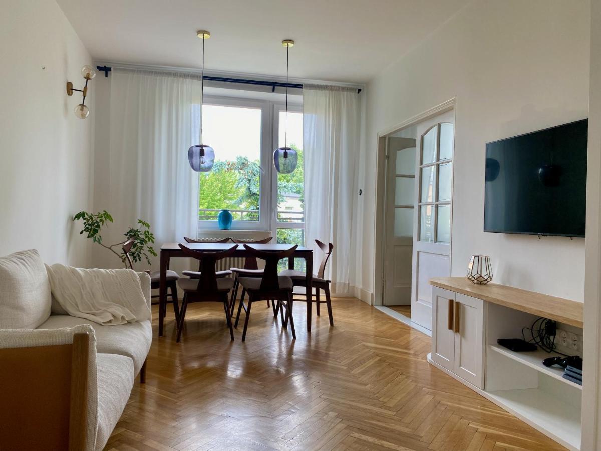Chic Apartment In Vibrant Area - National Stadium - Saska Kepa Warszawa Exteriör bild
